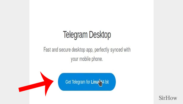 在 Linux 上更新 Telegram 第 2 步