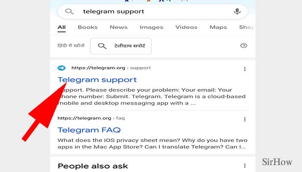 以Recover Deleted Telegram Account Step 2为标题的图片