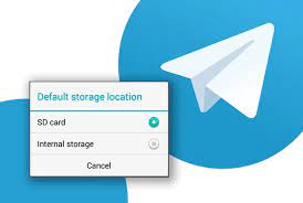 如何将 Telegram 存储更改为 SD 卡？