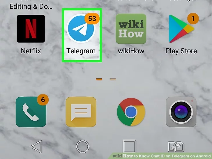 如何知道 Android 上 Telegram 上的聊天 ID