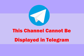 如何修复 Telegram“该频道无法显示”错误