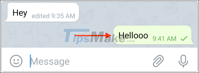 如何在 Telegram 中编辑已发送的消息 图 2